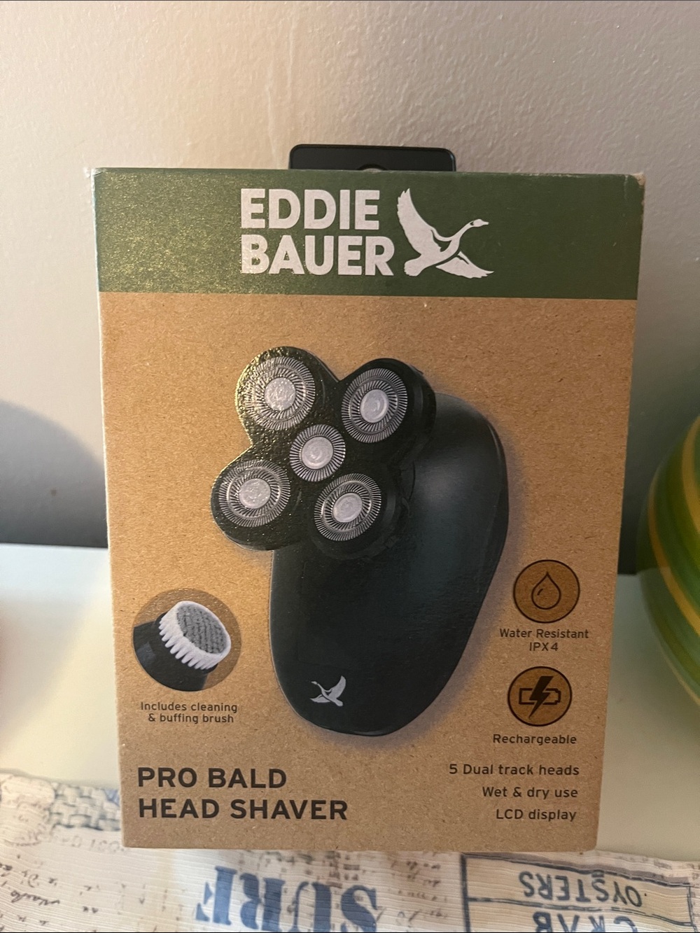 Eddie Bauer Black Pro Bald Head Shaver